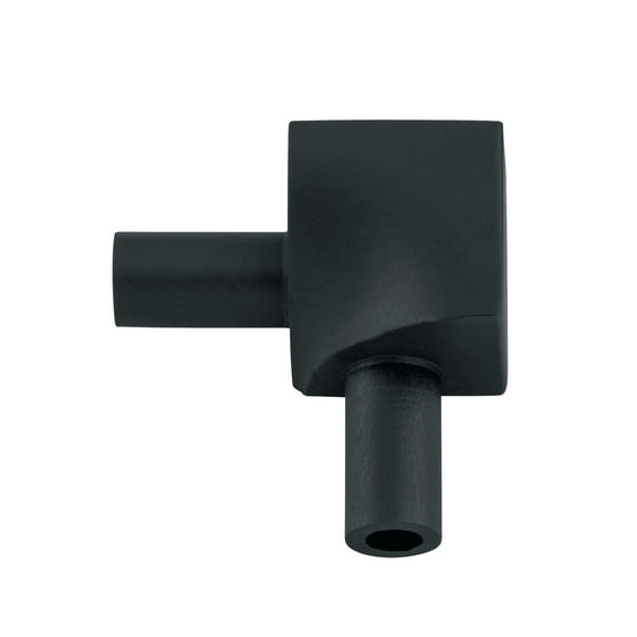 M-D Building Products 32058 5/16 in. Black Aluminum Bullnose Inside Corner