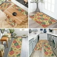 thumbnail image 6 of Aonewoe Boho 3 Piece Kitchen Rug Set Washable Non Slip Kitchen Mats for Floor Decorative Bohemian Kitchen Rugs and Runners Floor Mat for Hallway Laundry Room Sink, 6 of 7