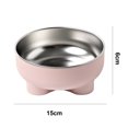 thumbnail image 2 of Cuencos de agua y comida para mascotas para perros y gatos, alimentador antivómitos para perros y gatos, protege la columna vertebral de las mascotas MFZFUKR  BST3009058-6, 2 of 5