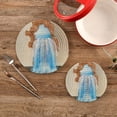 thumbnail image 2 of GZHJMY Wall Falls Trivets Pot Holders Set and Placemats Set, Set of 2 Hot Pads, Table Mats for Cooking and Baking, Cotton Braided Hot Pads, 2 of 7