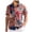 Brown, variant on America 250 Shirt, Men's American Flag Button Down Shirt Casual Eagle Hawaiian Shirts Patriotic Short Sleeve T Shirts for Man (Black,S)