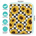thumbnail image 5 of Washable Rubber Sunflower Cute Floral Dish Drying Mats for Kitchen Counter Home Large Coffee Bar Pad Accessories and Decor for Utensils Stemware 18''x24'', 5 of 7