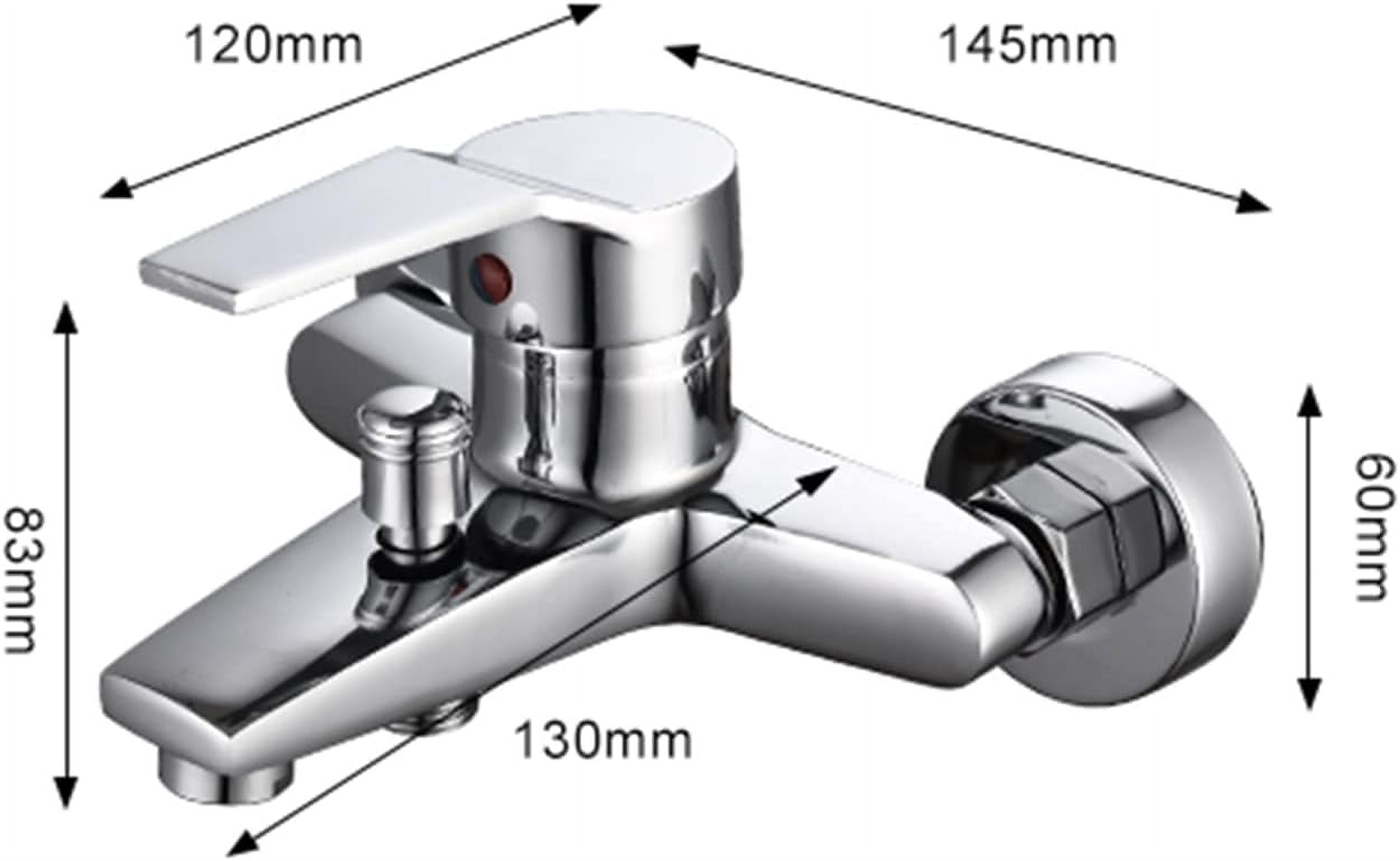 Bathtub Faucet With Sprayer,Shower Faucet Mixer Tap,Shower Mixer,Brass,Shower Mixer,Hot And Cold Ceramics Shower Mixer Faucet