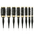 thumbnail image 1 of Ceramic Aluminum Round Comb Salon Styling Tool Professional Hair Dressing Brushes, 1 of 8
