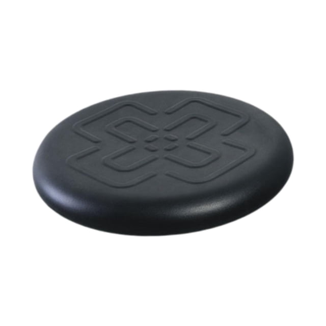 Taburete de asiento con cojín de PU redondo negro fácil de limpiar diseño antiestático reemplazo de silla taburete accesorio para silla Patrón