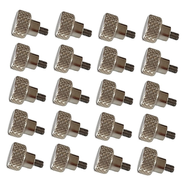 Drezz 20 Pcs Vis de Pied-de-Biche Vis de Pouce Pince de Machine à Coudre Plaque de Serrage à Ressort Attache de Pied en Acier Inoxydable Adaptée pour Service Applications Industrielles à Domicile 3,5mm
