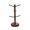 Brown Rotating model, variant on Cup Display and Storage Racks Tree Shape Wooden Countertop Storage Solution