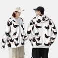 thumbnail image 4 of Lsque Funny Chicken UPF 50+ Lightweight Sun Protection Men's Women's Long Sleeve Shirt, Hoodie Performance -XX-Large, 4 of 9