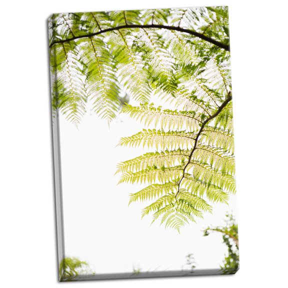 Gango Home Decor Contemporary Sunlit Tropical Silhouette I by Karyn Millet (Ready to Hang); One 24x36in Hand-Stretched Canvas