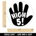 thumbnail image 2 of High 5 Hand Gesture Congrats Self-Inking Rubber Stamp Ink Stamper - Purple Ink - Mini 1/2 Inch, 2 of 7