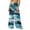 2-Light Blue, variant on Swim Cover up for Women Sun Protection Boho Pants Summer Wide Leg Trouser Hawaiian Beach Wear