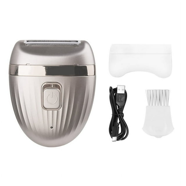 Recortadora Eléctrica Recargable Resistente Al Agua para Vello Corporal, Bikini, Vello Púbico, Axilas, y Piernas