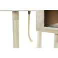 thumbnail image 6 of TRIXIE Celeste Plush 4-Level 69" Cat Tree  Sisal Scratching Posts Condo & Cat Toy Cream, 6 of 8