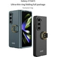 thumbnail image 2 of case for Galaxy Z Fold 5 Case with Ring Ultra Thin Matte PC Protective Cover for Samsung Galaxy Z Fold 5 2023, Grey, 2 of 9