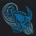thumbnail image 2 of Men's HI Tee Honu Aqua Cotton Graphic T-Shirt with Breathable Soft Fabric, 2 of 4
