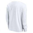 thumbnail image 3 of Womens Wht Color Long Sleeve Cotton Crew Tee State Pride, 3 of 3