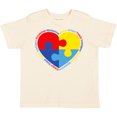 thumbnail image 3 of Inktastic Autism Puzzle Heart Boys or Girls Toddler T-Shirt, 3 of 5