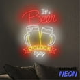 thumbnail image 5 of Handmadetneonsign It’s Beer O’Clock Enjoy Neon Sign, Beer Led Sign, Beer Club Wall Decor, Wall Art 92572, 5 of 5