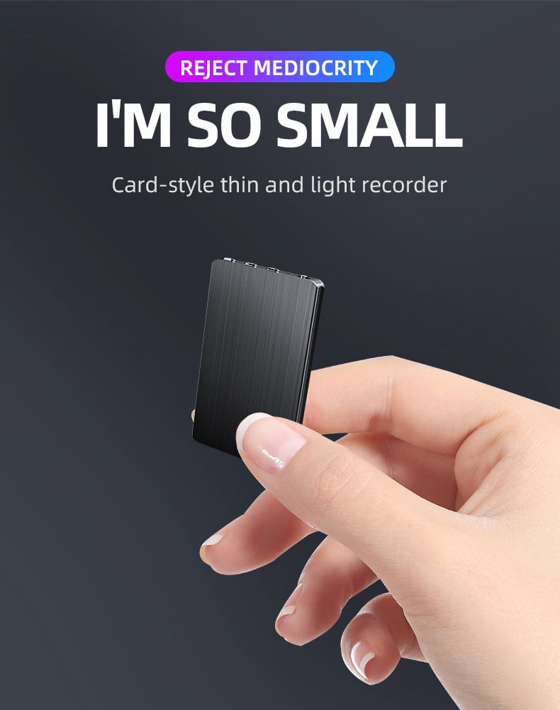 CJBZLCPCOO M2 conference learning recorder mp3ai intelligent professional high definition noise reduction voice recorder