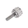 thumbnail image 4 of Unique Bargains 10pcs Tête Plate Ronde Moleté Pouce M2.5x7.5mm Main Serrage Vis Filetées Boulons de Bouton pour Vernier Étriers, 4 of 5