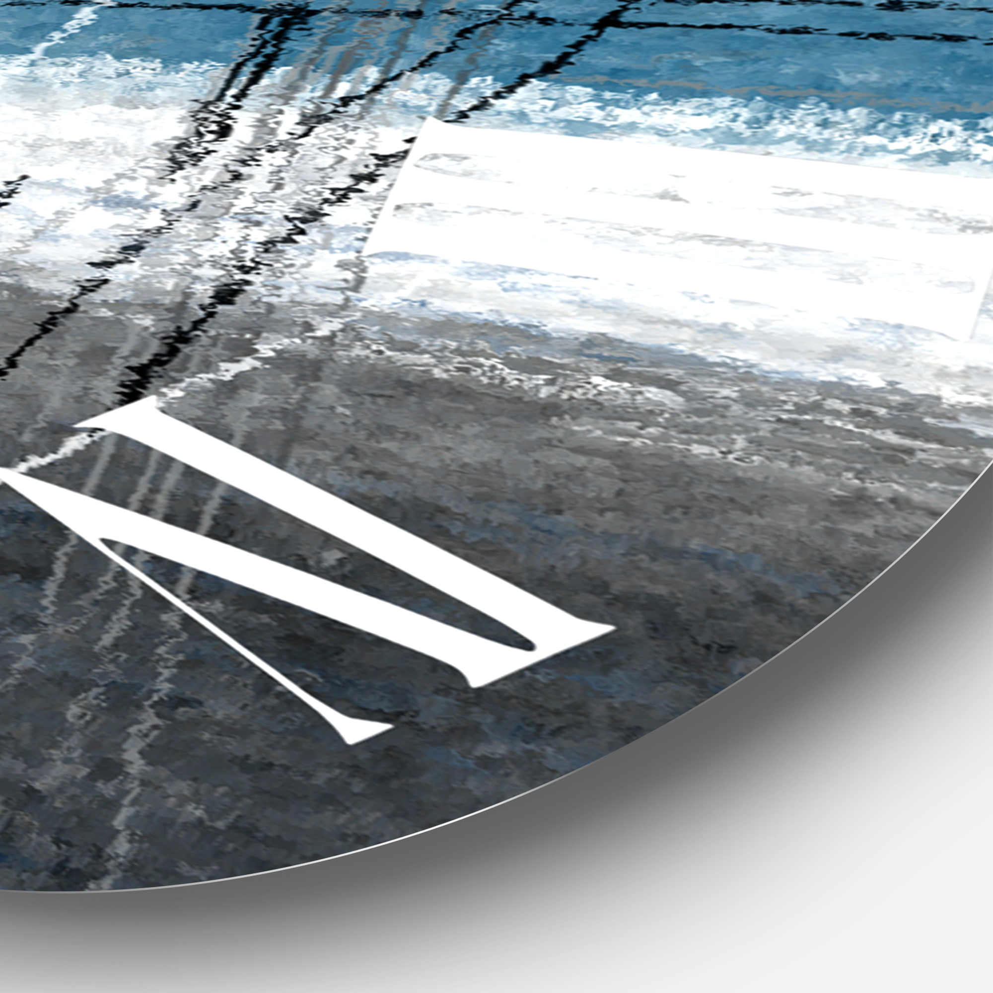 Designart 1 in Quartz Modern/Contemporary Wall Clock