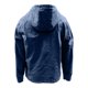 thumbnail image 3 of Ceisia Men's Loose Fit Washed Distressed Denim Half-Zip Hooded Pullover Sweatshirt Gifts, 3 of 6