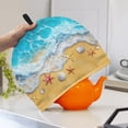 thumbnail image 3 of HELLHERO Teapot Dust Cover Keep Warm Dust Proof Waterproof for Friend Thanksgiving, 3 of 8