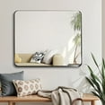 thumbnail image 6 of Black Deep Frame 30 Inx36 In Rectangle Mirror Modern Dresser Mirror Wall Mounted Decor Metal Frame for Bedroom Living Room Entryway Fireplace Mantel Dining Room, 6 of 9