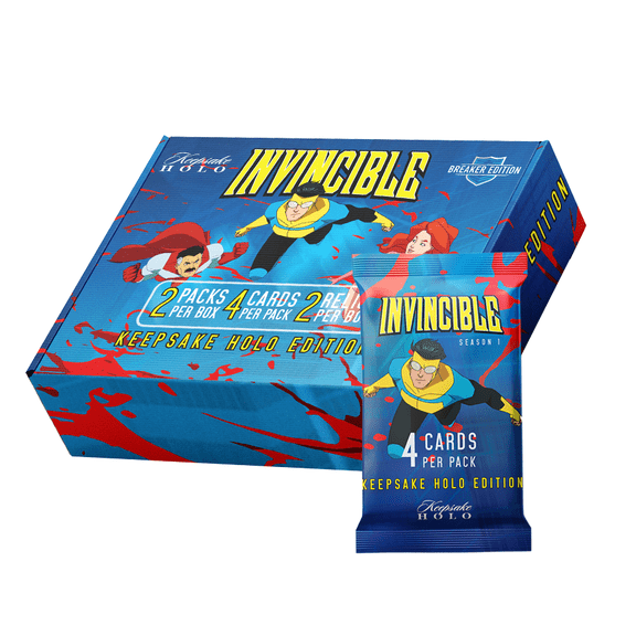 Invincible 2025 Season 1 Keepsake Holo Breakers Edition Trading Card Box