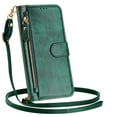 thumbnail image 1 of Case For Samsung Galaxy S26 Ultra/S26 Plus/S26, PU Leather Shell With Adjustable Detachable Lanyard Card Slot Kickstand Cover, 1 of 6