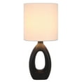 thumbnail image 3 of Home Decor Collection Table Lamp, Black Ceramic, 21"H, 3 of 8