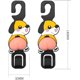 thumbnail image 5 of Ganchos para reposacabezas de coche de 2 piezas, gancho para coche, gancho para reposacabezas de coche, organizador para reposacabezas de asiento trasero de coche, almacenamiento universal para montaj, 5 of 5