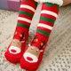 thumbnail image 2 of Matsuzay 1 par de calcetines de estilo navideño para invierno, bonitos y cómodos calcetines, calcetería a la moda, calzado cálido para el Suministros térmicos Rojo, 2 of 5