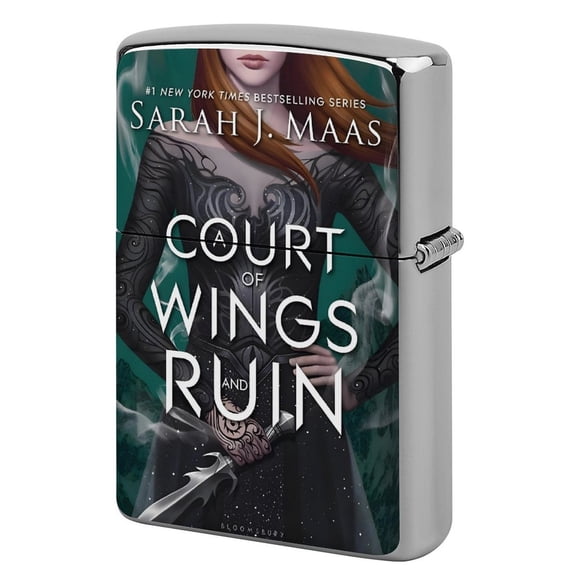Acotar-theme Copper Metal Lighter Shell, Premium Replacement Refillable Lighter Case with Durable Metal Construction, Compatible with Zippo and Most Standard Lighter Models