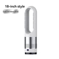 thumbnail image 2 of Bladeless tower heating fan, 10-speed air purifier, bedroom air multiplier cooler, 6m remote control, 8-speed wind sensation and 8h timer, 2 of 10