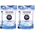 thumbnail image 1 of Fresh Flow W10311524 Cartucho de filtro de aire para refrigerador Whirlpool, paquete de 2, 1 of 2