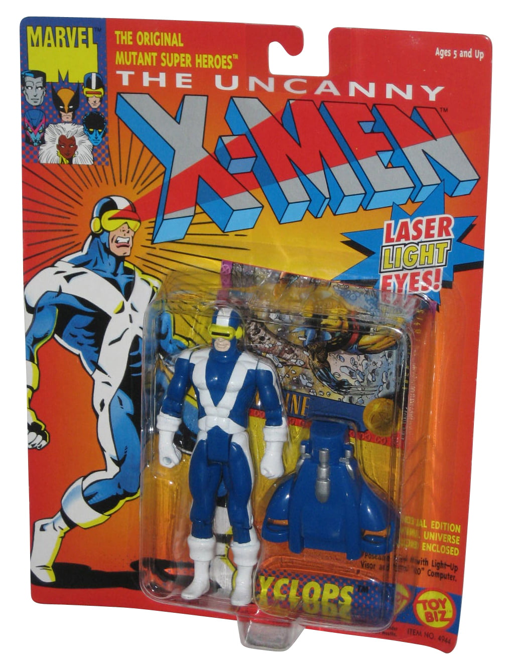 TOY BIZ 1991 MARVEL X-MEN ToyBiz Figurine CYCLOPS 
