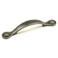 thumbnail image 2 of Century Hardware Baroque Collection 3" C-to-C Zinc Die Cast Pull - Antique Pewter, 2 of 4