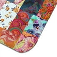 thumbnail image 3 of Large boho kitchen drying mat 18x24 Inch featuring bold floral prints, soft microfiber, perfect for drying dishes and utensils, 3 of 5