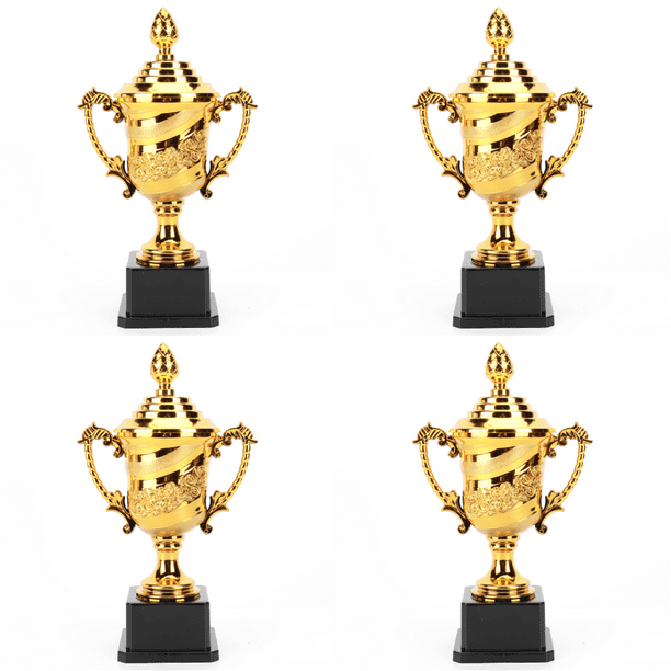 Trofeo de plástico Baloncesto Trofeo de fútbol para la ceremonia de fiesta (245 cm) Oro