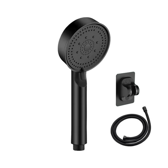 TERGAYEE Shower High Pressure Handheld Showerhead,High Pressure 5 Spray Mode Showerhead,with 60 Inch Stainless Steel Hose and Adjustable Overhead Bracket