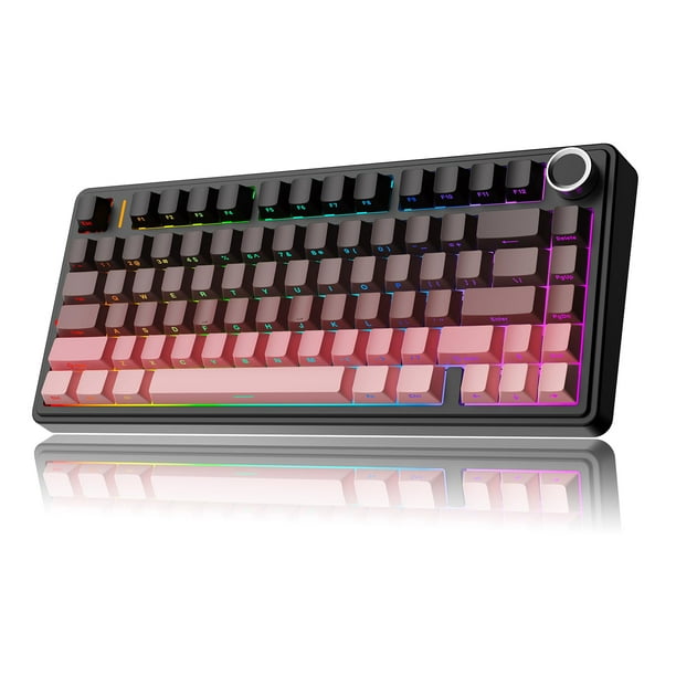 Teclado inalámbrico para juegos MechLands Aula F75 PRO 75% RGB