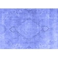thumbnail image 1 of Ahgly Company Machine Washable Indoor Rectangle Persian Blue Traditional Area Rugs, 3' x 5', 1 of 4