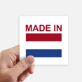thumbnail image 1 of Netherlands Country Love Sticker Square Waterproof Stickers Wallpaper Car Decal, 1 of 1