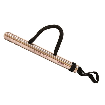 Boker Knives Plus Fixed Knife SO4PRO-K Titanium Pocket Stick Self-Defense Tool, Silver