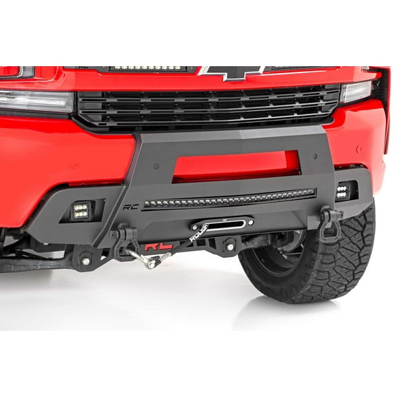 Rough Country Hidden Winch Bumper for 2019 - 2021 Chevy Silverado 1500, 10805