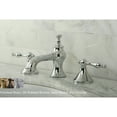 thumbnail image 2 of Kingston Brass  Nuovo Lever Widespread Bathroom Faucet Oil Rubbed bronze Rubbed, 2 of 4