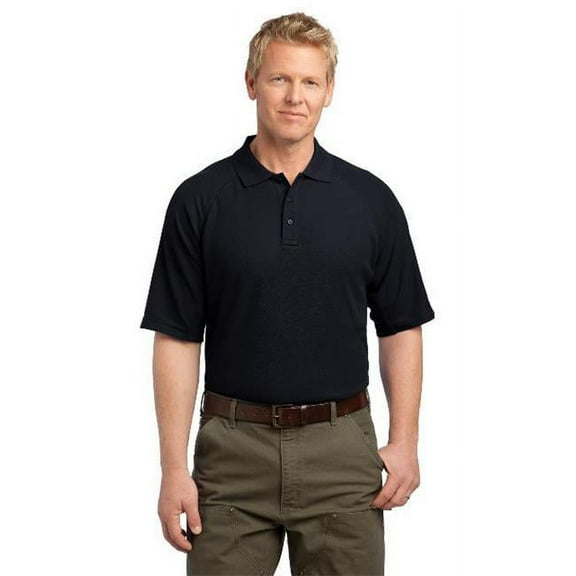 Cornerstone Men's Raglan Sleeves Tactical Polo Shirt