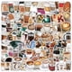 thumbnail image 1 of Paquete de pegatinas con temática de café, 100 unidades, calcomanías estéticas de vinilo para café, 1 of 2