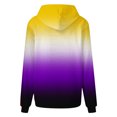 thumbnail image 4 of REUFTI Women's Casual Fall And Winter Long-Sleeved Fashion Printed Hooded Tops Sweatshirt,Sweatshirts For Women,Winter And Autumn Hoodies,Essentials Hoodie,Soft Fabric,Comfortable To Wear, 4 of 5